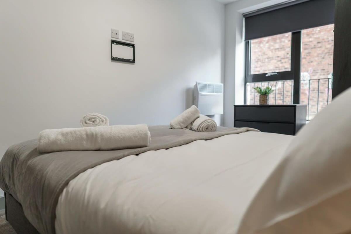 Contemporary 1 Bed Apartment In Liverpool Centre Exterior foto